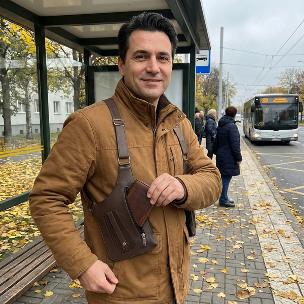 Männer Outdoor Brusttasche